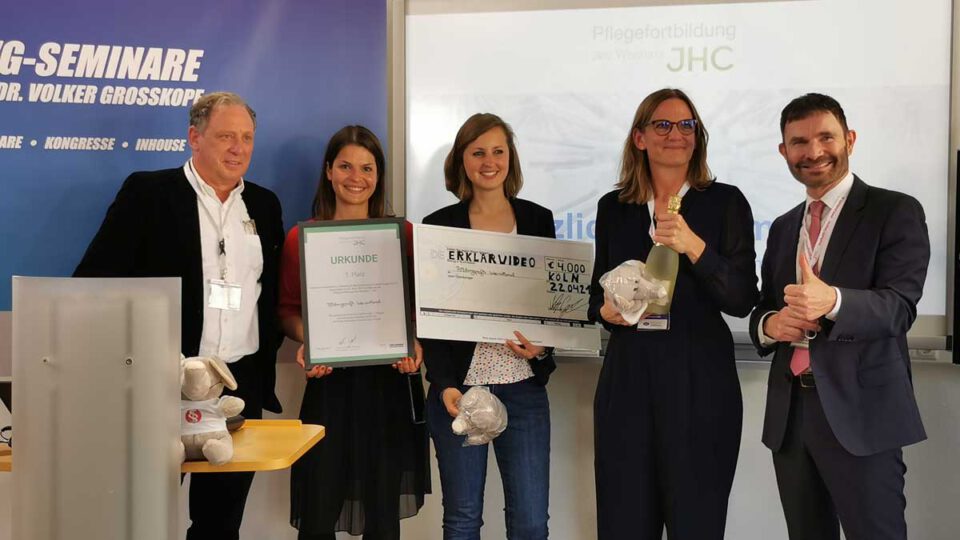 Die Gewinner des Innovationsforums, welches trotz der Situation mit Corona stattfand: Bildungsprofis International UG